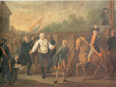 A excecu��o de Louis XVI